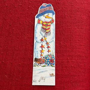 Snowman bookmark