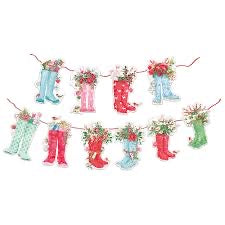 FESTIVE WELLIES BUNTING