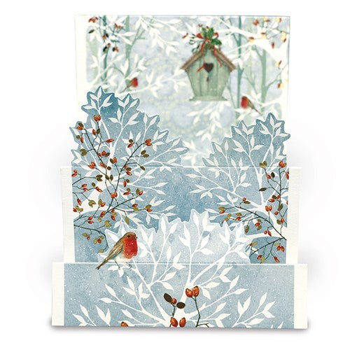 SNOWY TREE (SINGLE CARD)