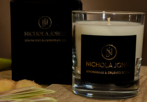 LEMONGRASS AND CRUSHED GINGER CANDLE