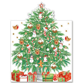CHRISTMAS TREE AND PRESENTS (PACK OF 8)