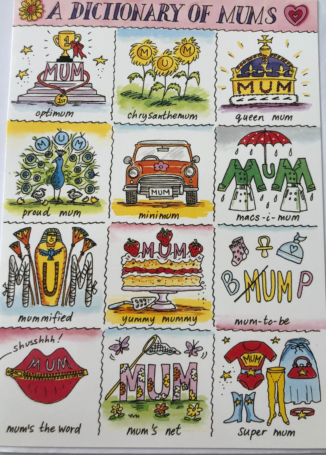 DICTIONARY OF MUMS