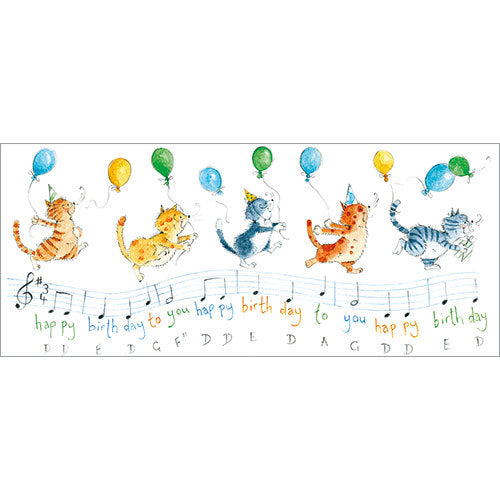 HAPPY BIRTHDAY (MUSICAL NOTES)