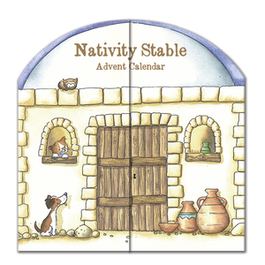 Christmas Nativity Stable Advent Calendar