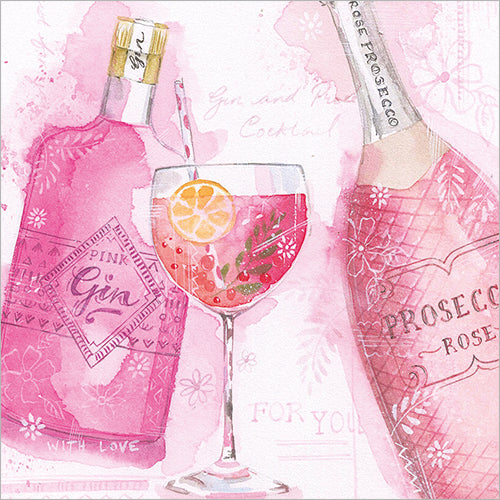 PINK GIN AND ROSE PROSECCO