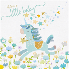 Load image into Gallery viewer, Little Blue Unicorn (Baby)
