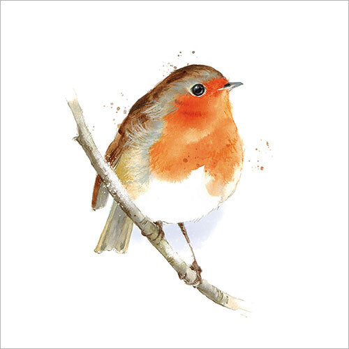 ROBIN ON A BRANCH (PACK OF 8)