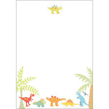 DINOSAUR STATIONERY SET